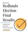 Redlands Election - UPDATED Final Results