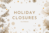 City Hall, administrative offices to close for holiday season