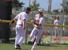 Eagles pound 10 hits in playoff victory